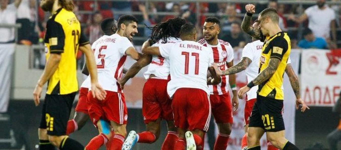 Ολυμπιακός - ΑΕΚ: 2-0 Δεν άντεξε η Ένωση μέσα στο «Γ.Καραϊσκάκης»